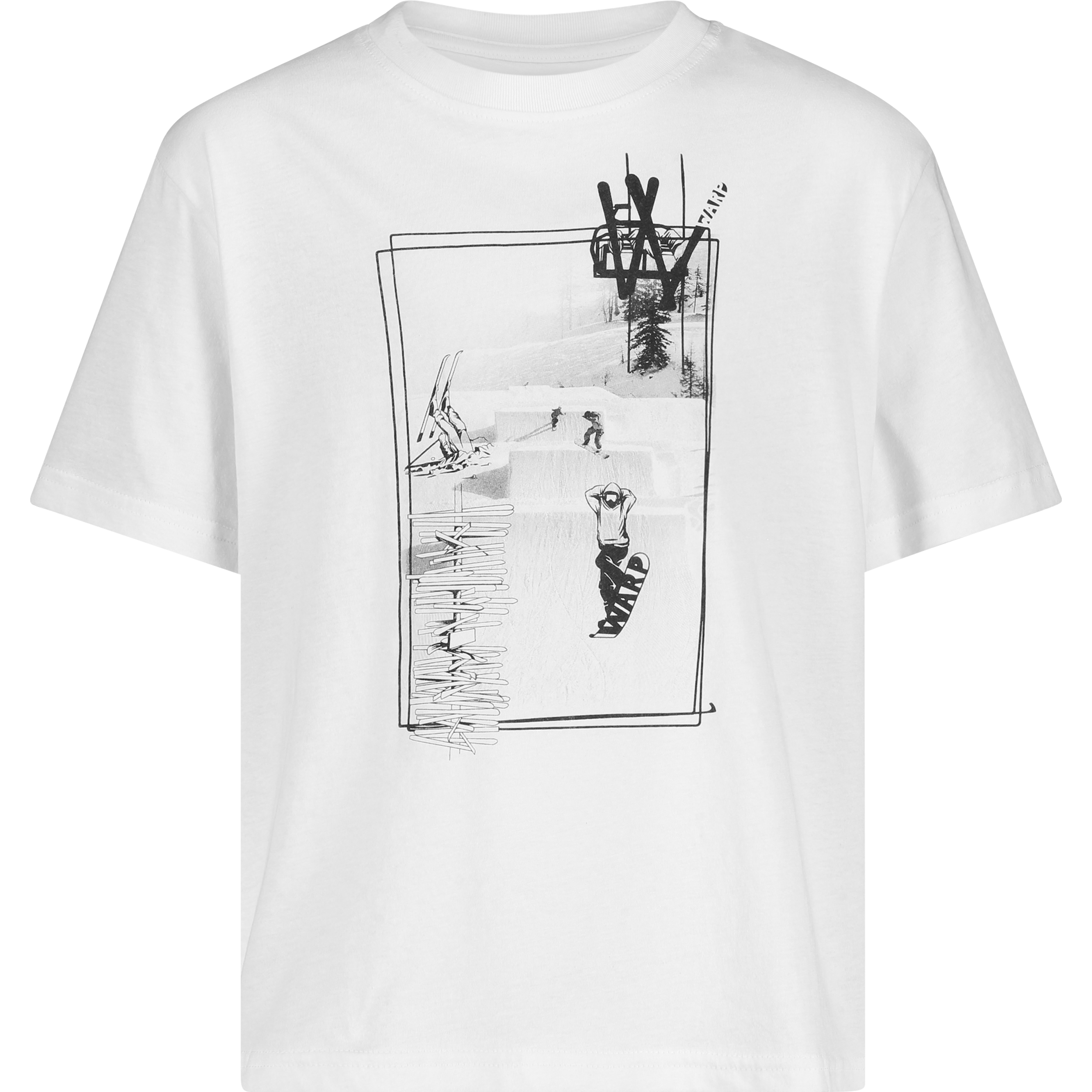 
WARP, 
J Graphic Tee, 
Detail 1
