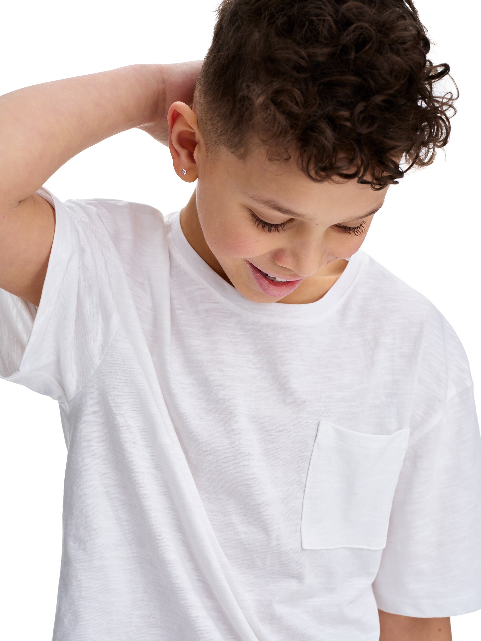 TAKEOFF, Slub Pocket Tee Jr