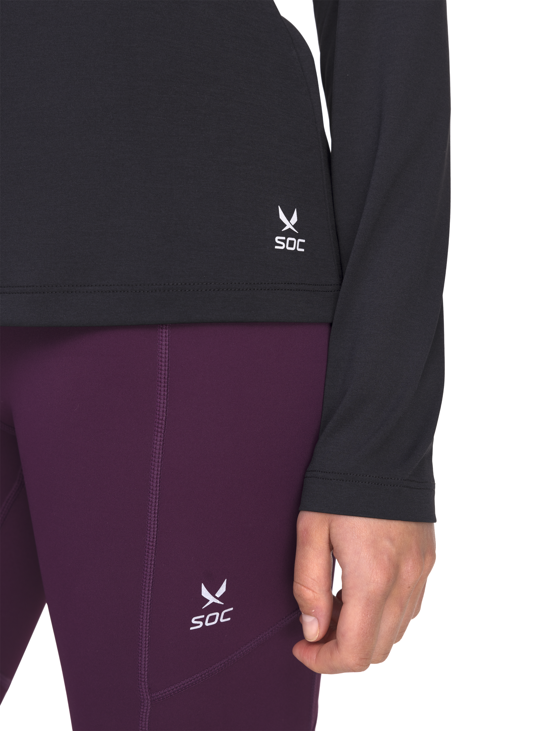 SOC, W Run Long Sleeve Top