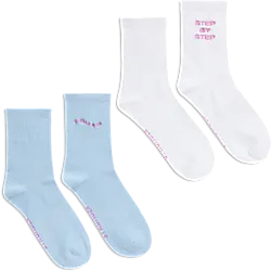 404041101101 STRONGER Mid Length 2-Pack Quote Socks 404041101101 STRONGER Mid Length 2-Pack Quote Socks Standard Small1x1