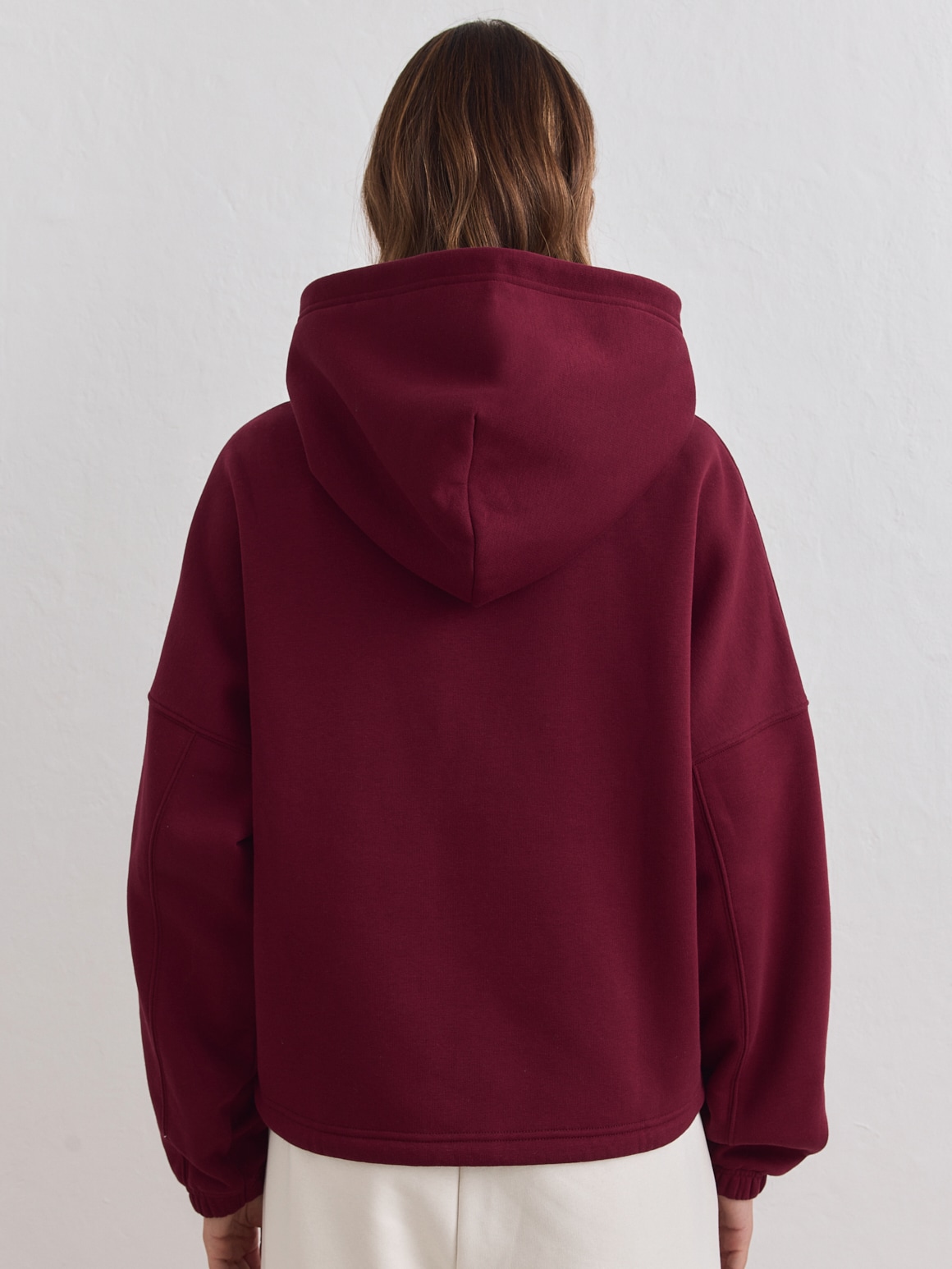 AIM&acute;N, W VARSITY SWEAT ZIP HOOD