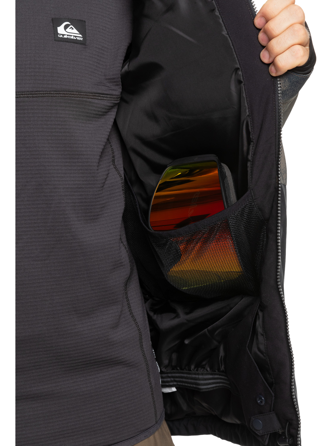 QUIKSILVER, M Mission Printed Block Jkt