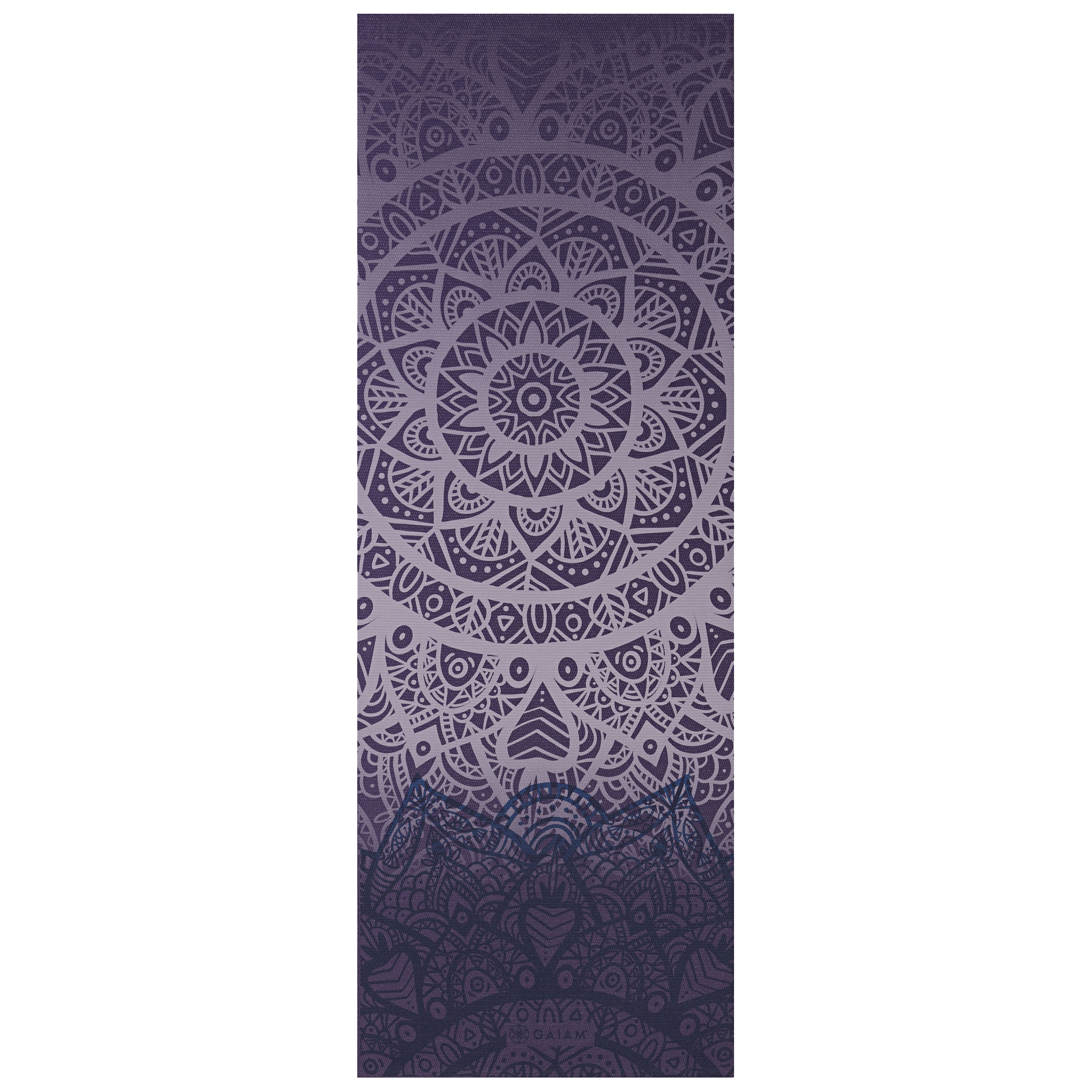 GAIAM, Purple Lattice Classic Printed  Yoga Mat 4mm