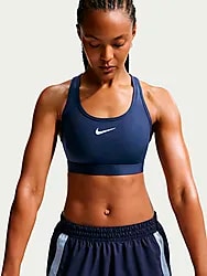 W Nk Swsh Med Spt Bra - MIDNIGHT NAVY/WHT Model01 Small1x1
