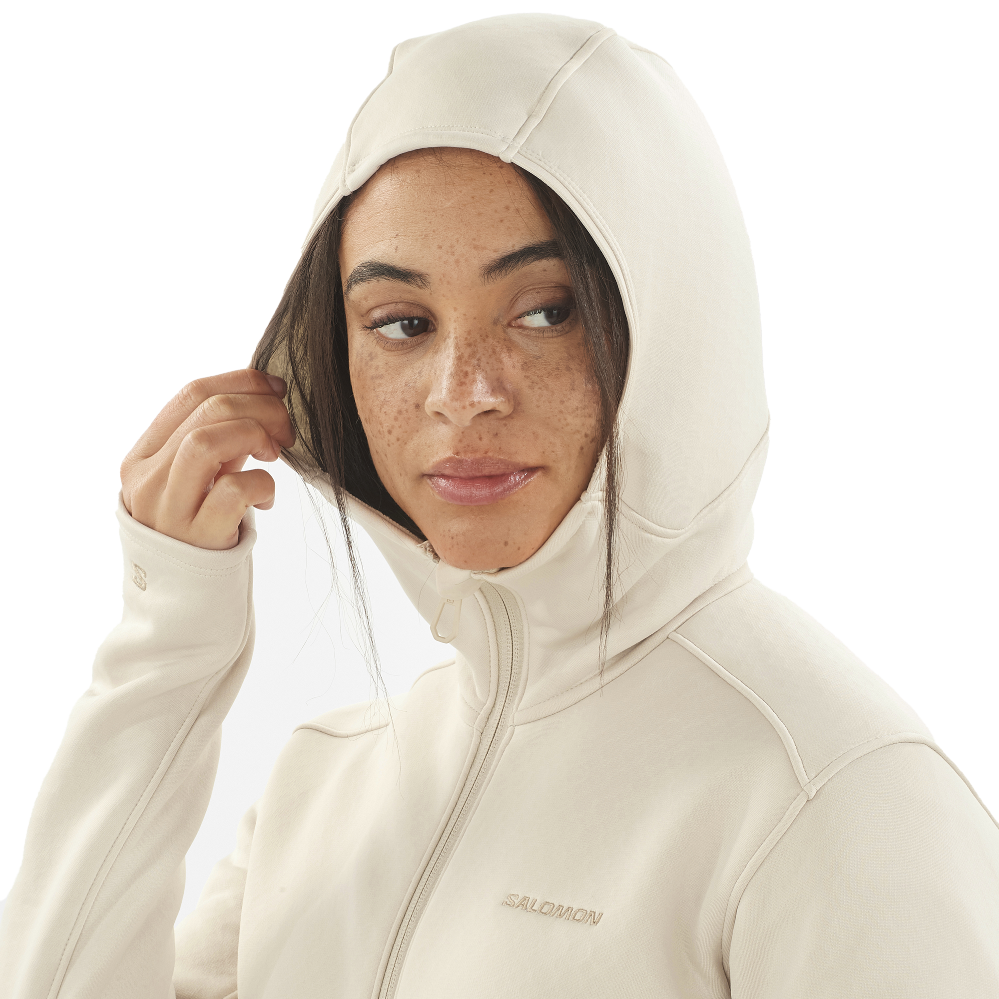 SALOMON, Sntial Midfleece Fz Hd W