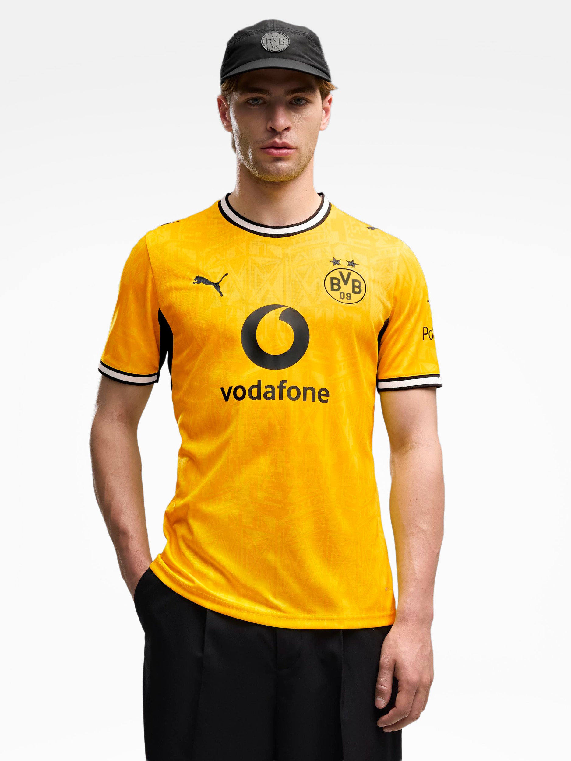 
PUMA, 
BVB HOME JERSEY REPLICA, 
Detail 1

