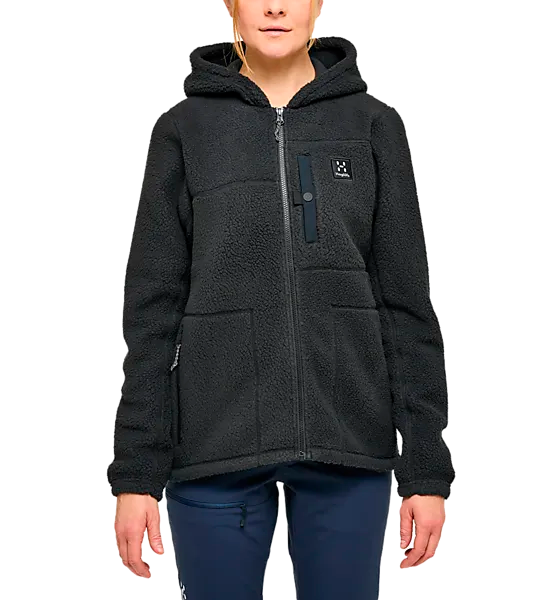 709384102101 HAGLÖFS  MALUNG PILE HOOD WOMEN 709384102101 HAGLÖFS MALUNG PILE HOOD WOMEN  Model01 Detail