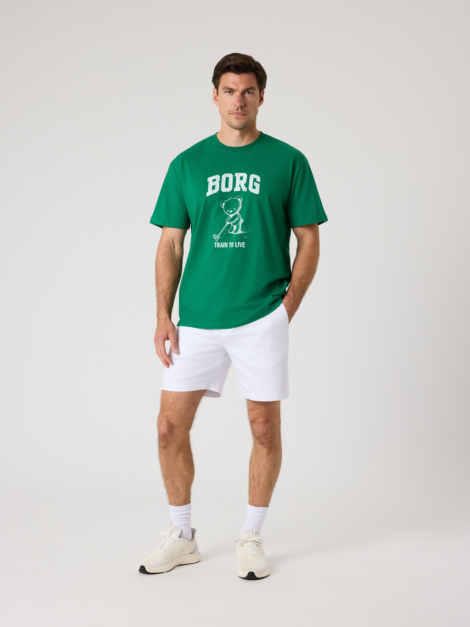 BJ&Ouml;RN BORG, BORG CLASSIC PRINT T-SHIRT