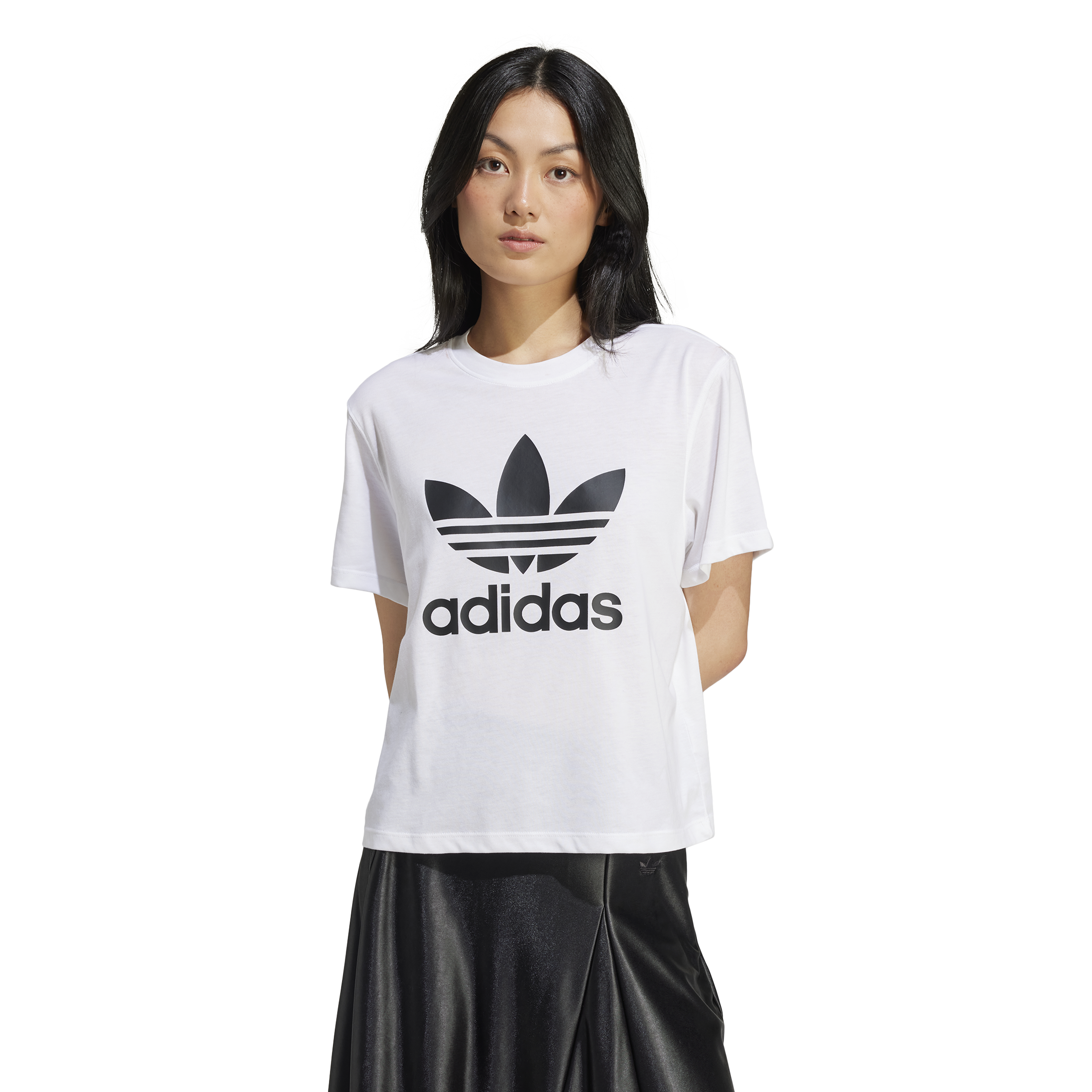 
ADIDAS ORIGINALS, 
W Trfl Tee Boxy, 
Detail 1
