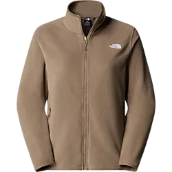 W Glacier Fleece Jacket - Mocha Brown Standard Small1x1