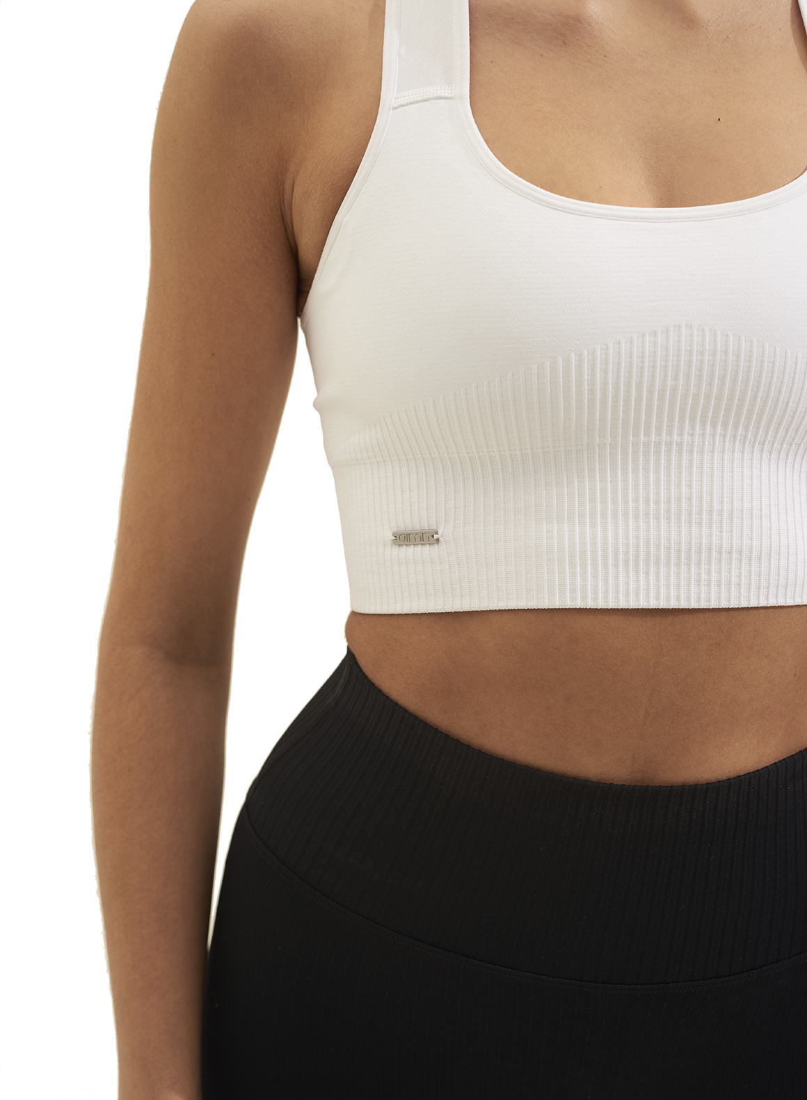 AIM&acute;N, W High Support Ribbed Bra