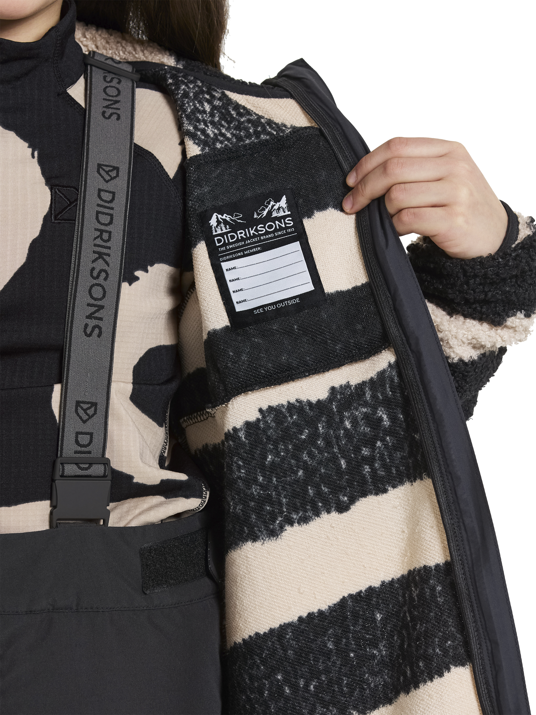 DIDRIKSONS, J Exa Print Jacket Fz 2