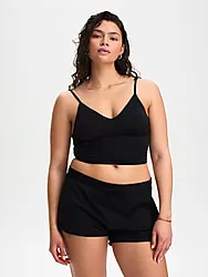 W BEACH SHORTS - BLACK Model01 Small1x1