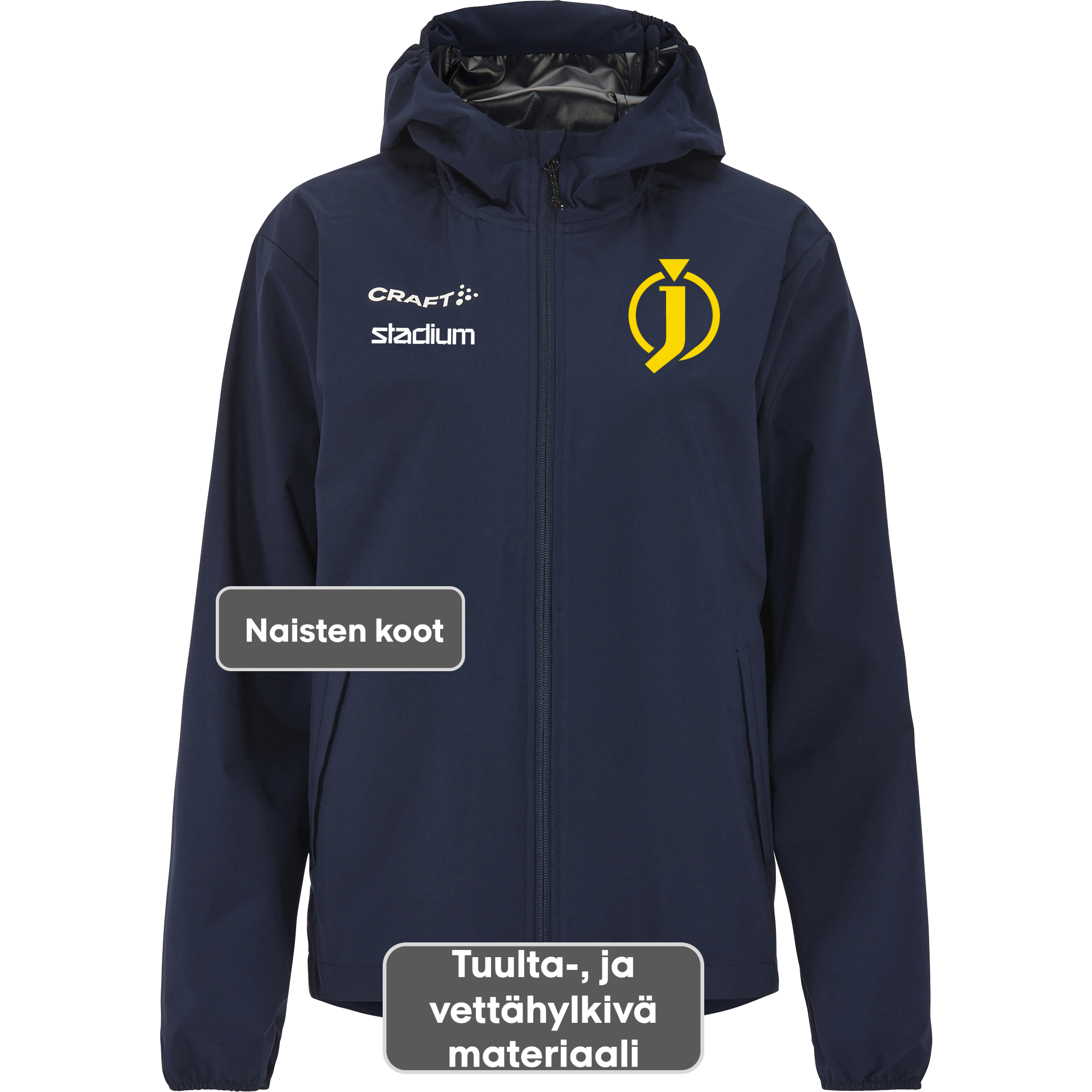 
CRAFT, 
SQUAD GO WEATHER JACKET W, 
Detail 1
