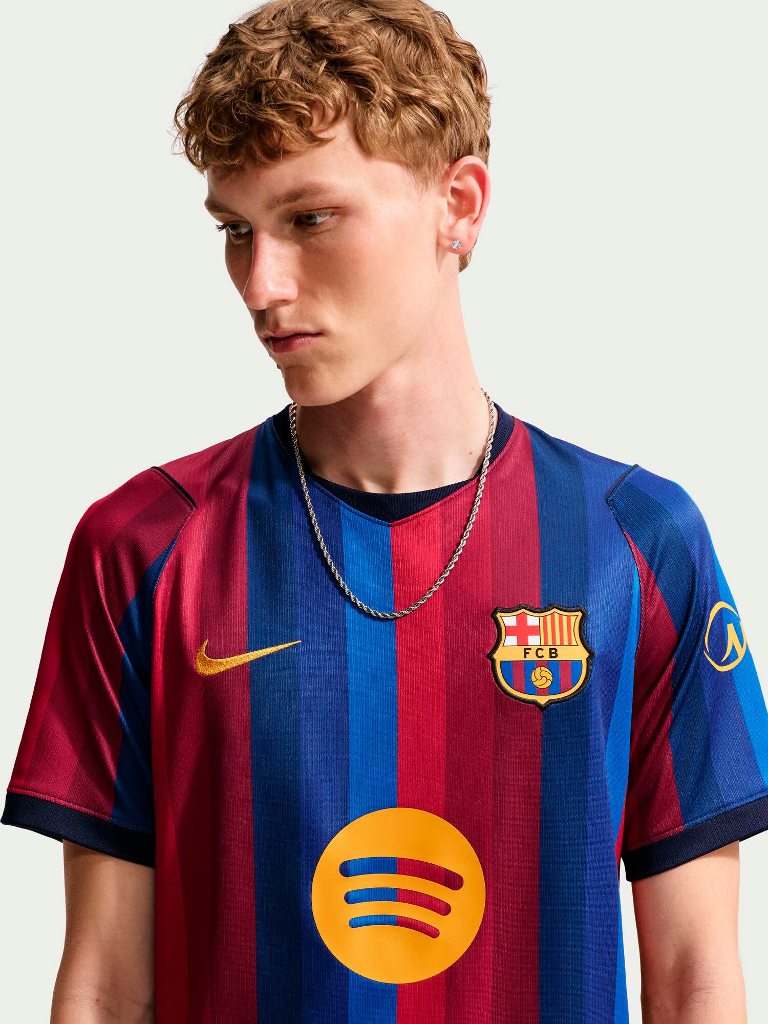 NIKE, FCB M NK DF JSY SS STAD HM