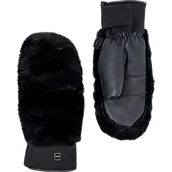 Fluffy 8 Mitten - Black Standard Small1x1