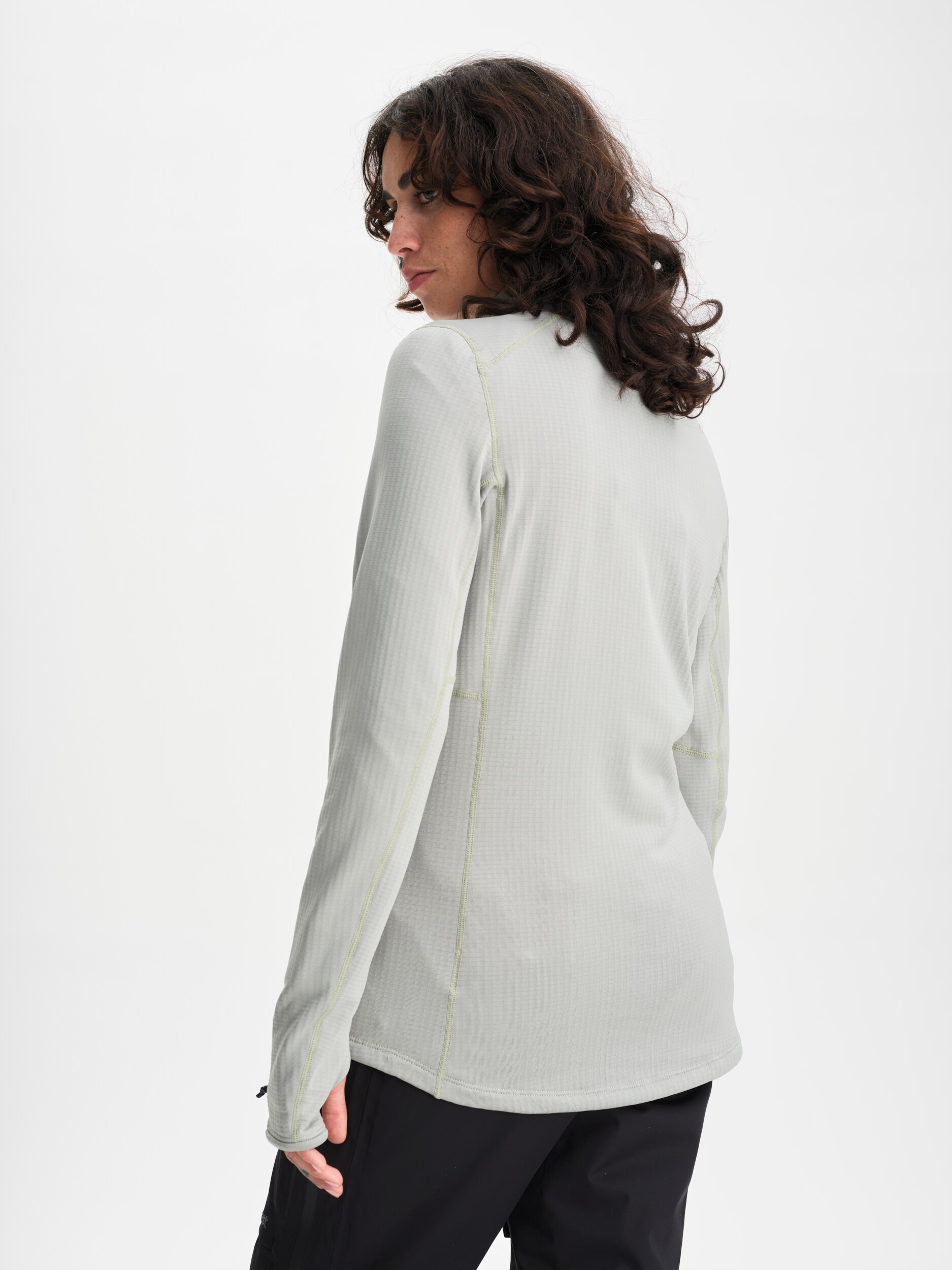 EVEREST, Structured Quarter Zip, Tekninen paita, Naisten