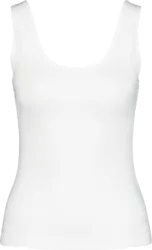 W SOFT FITNESS SINGLET - SOFT WHITE Standard Small1x1