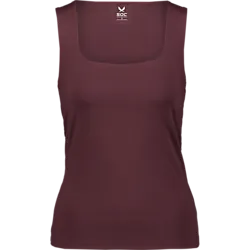 W Soft Square Singlet - Dk Plum Standard Small1x1