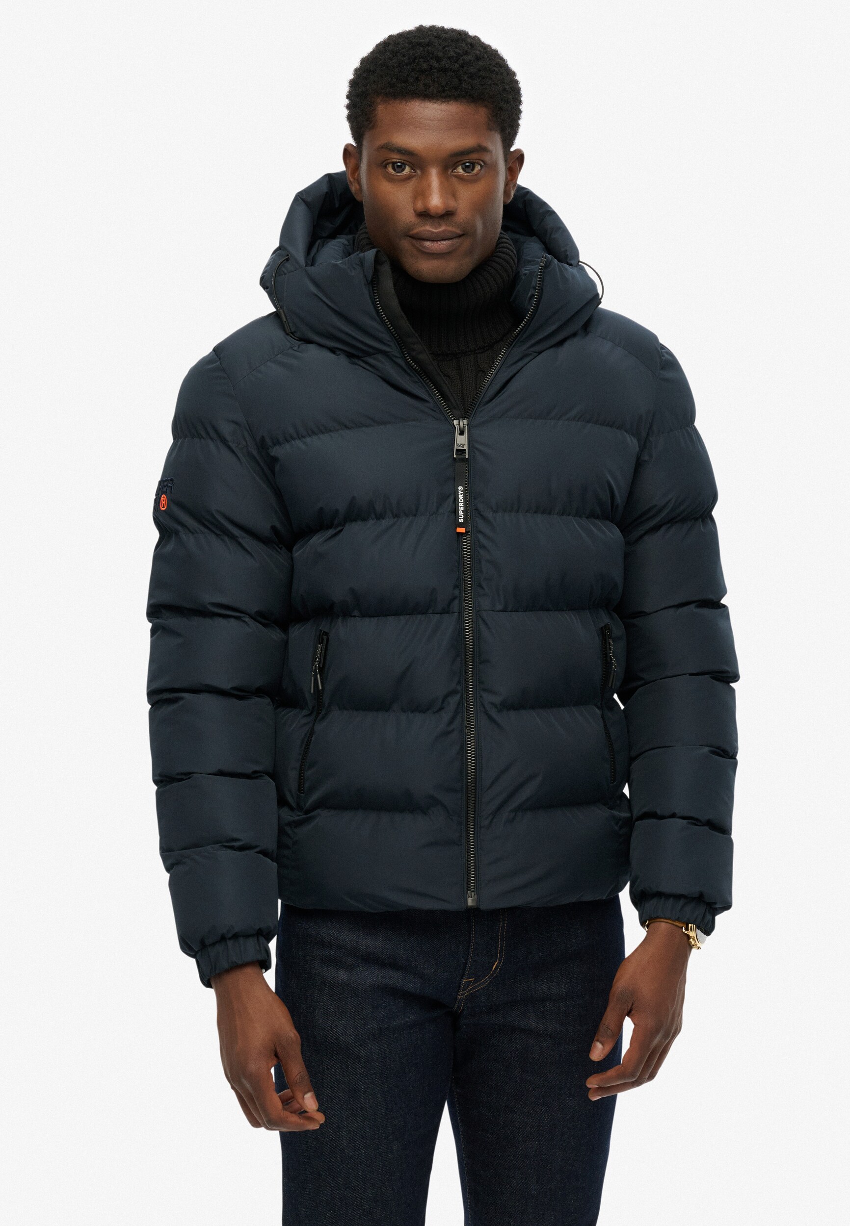 SUPERDRY, M Hood Sport Puff Jkt