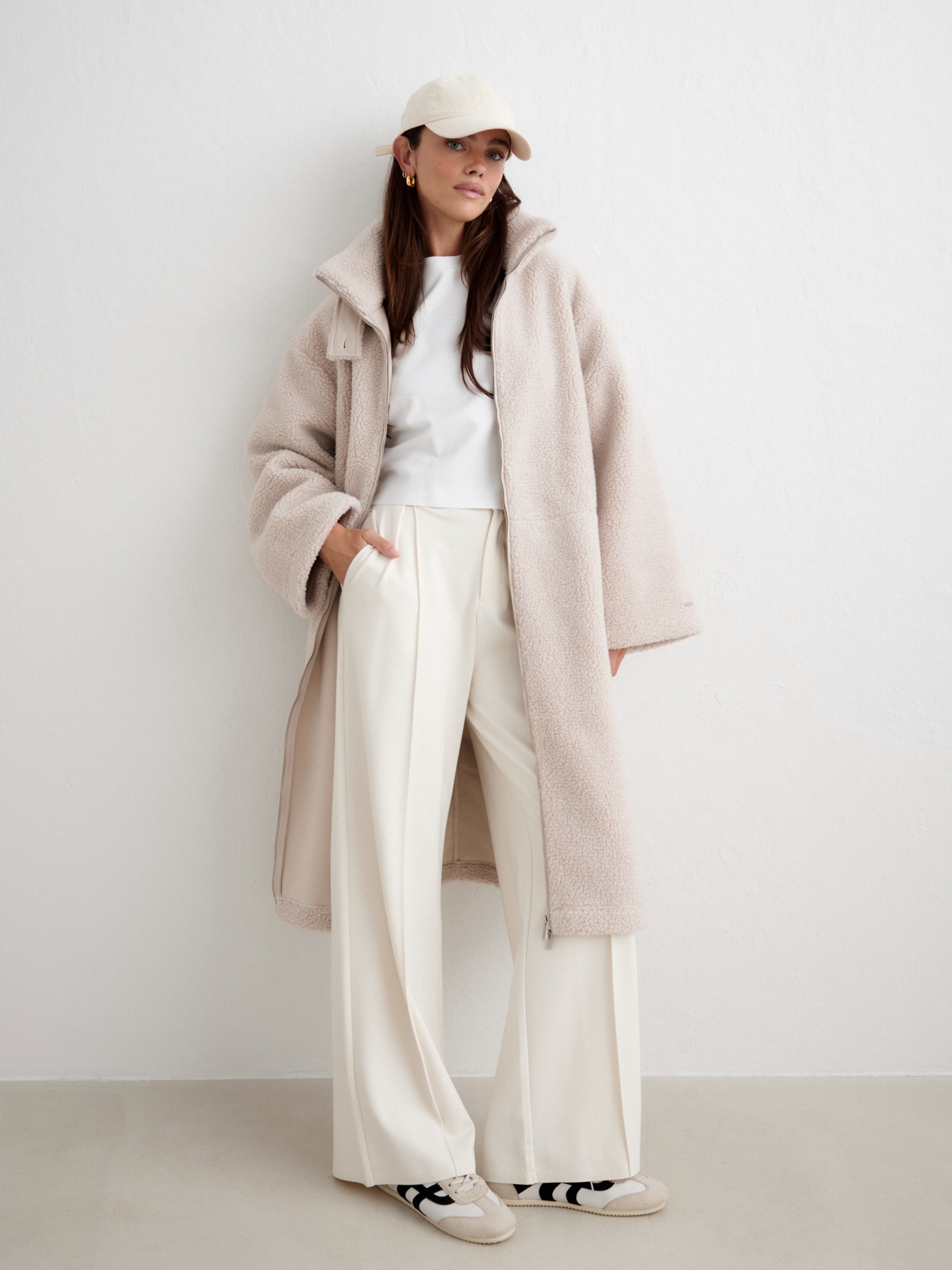 
AIM&acute;N, 
W PILE COAT, 
Detail 1
