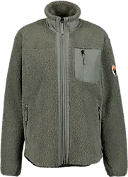 W Wila Pile Shirt - Khaki Grey Standard Small1x1