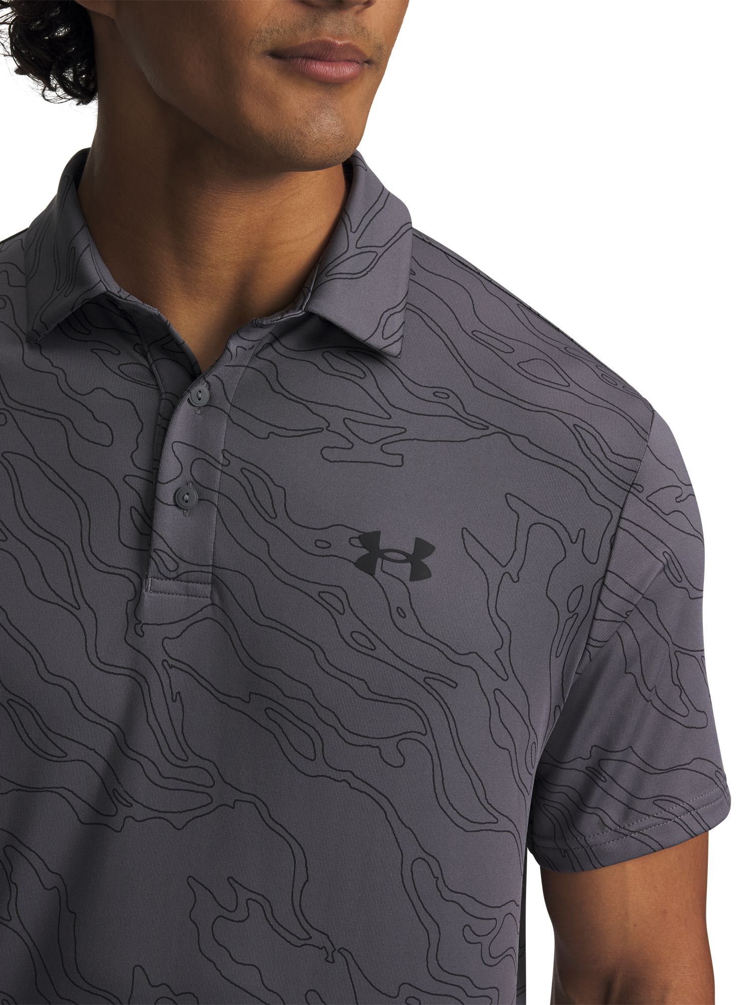 UNDER ARMOUR, M Playoff 3.0 Printed Polo