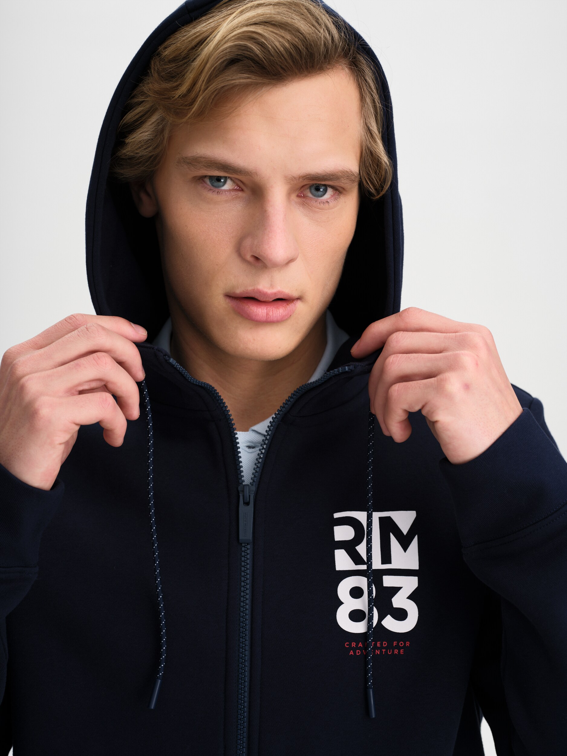 RACE MARINE, M RACE ZIP HOOD