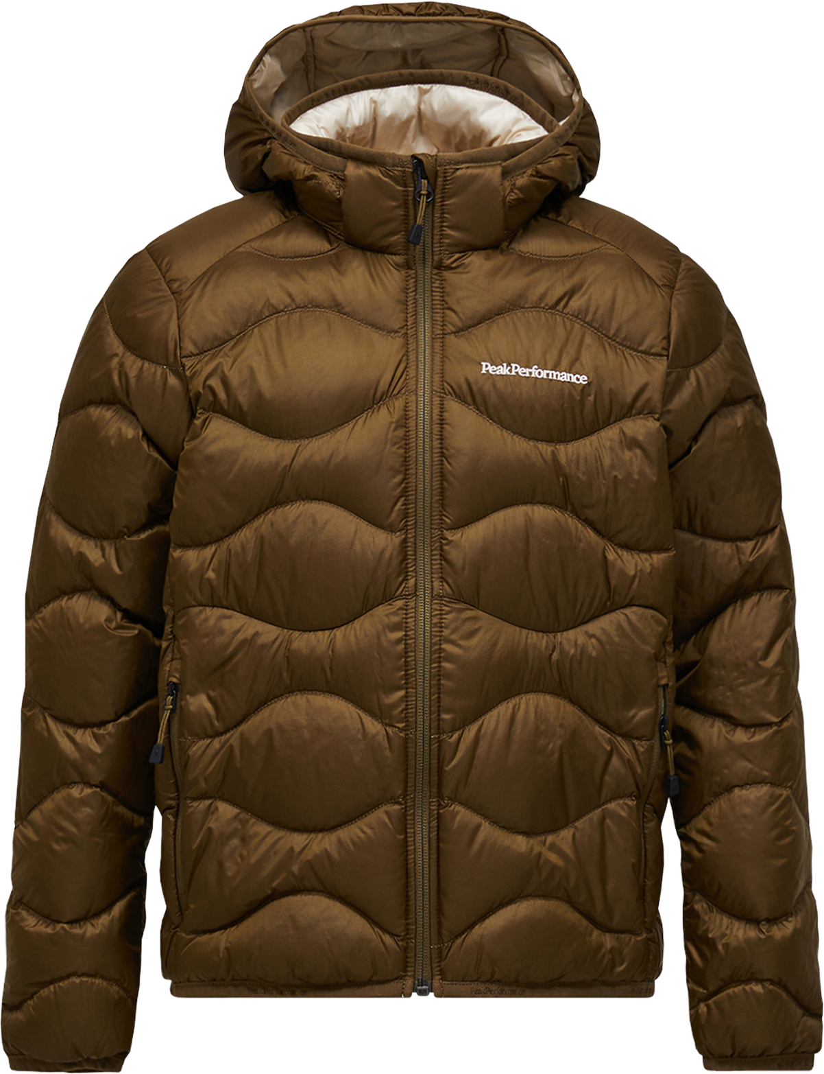 
PEAK PERFORMANCE, 
J Helium Down Hood Jkt, 
Detail 1
