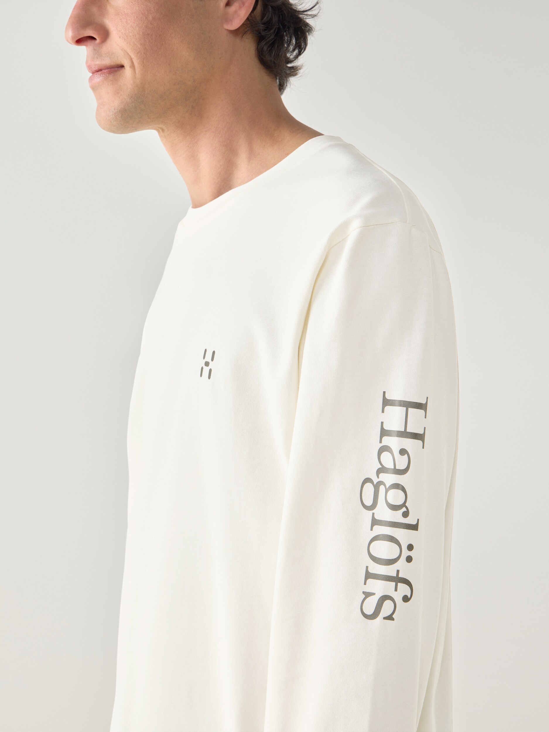 HAGL&Ouml;FS, M Brand Long Sleeve Tee