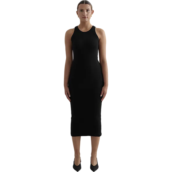 408122101101 AIM´N W Ease Ribbed Tank Dress 408122101101 AIM´N W Ease Ribbed Tank Dress Model01 Detail
