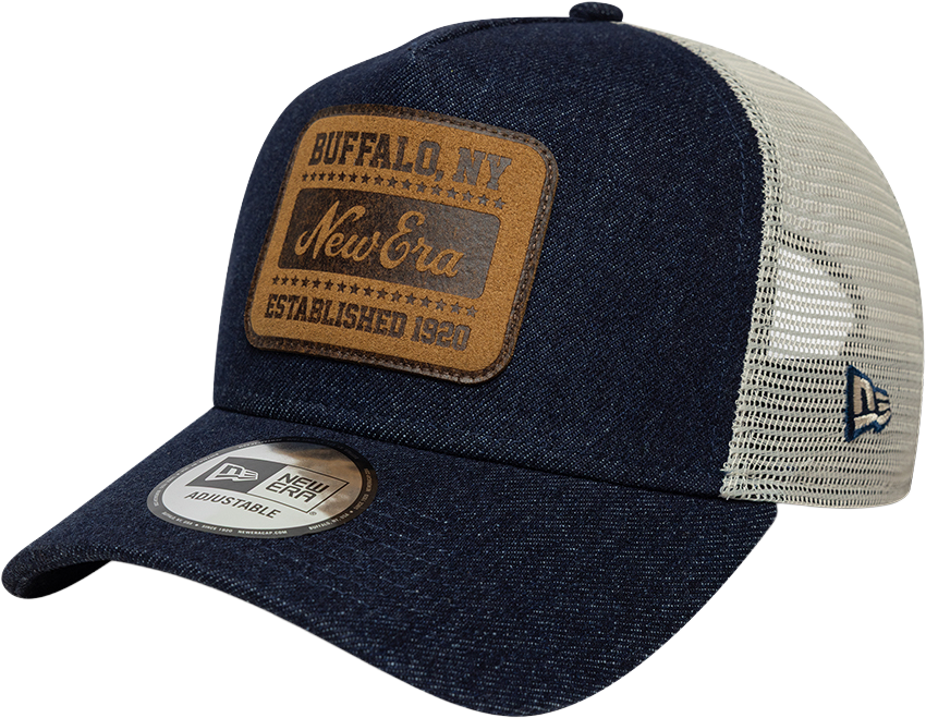 
NEW ERA, 
NE PATCH DENIM TRUCKER, 
Detail 1
