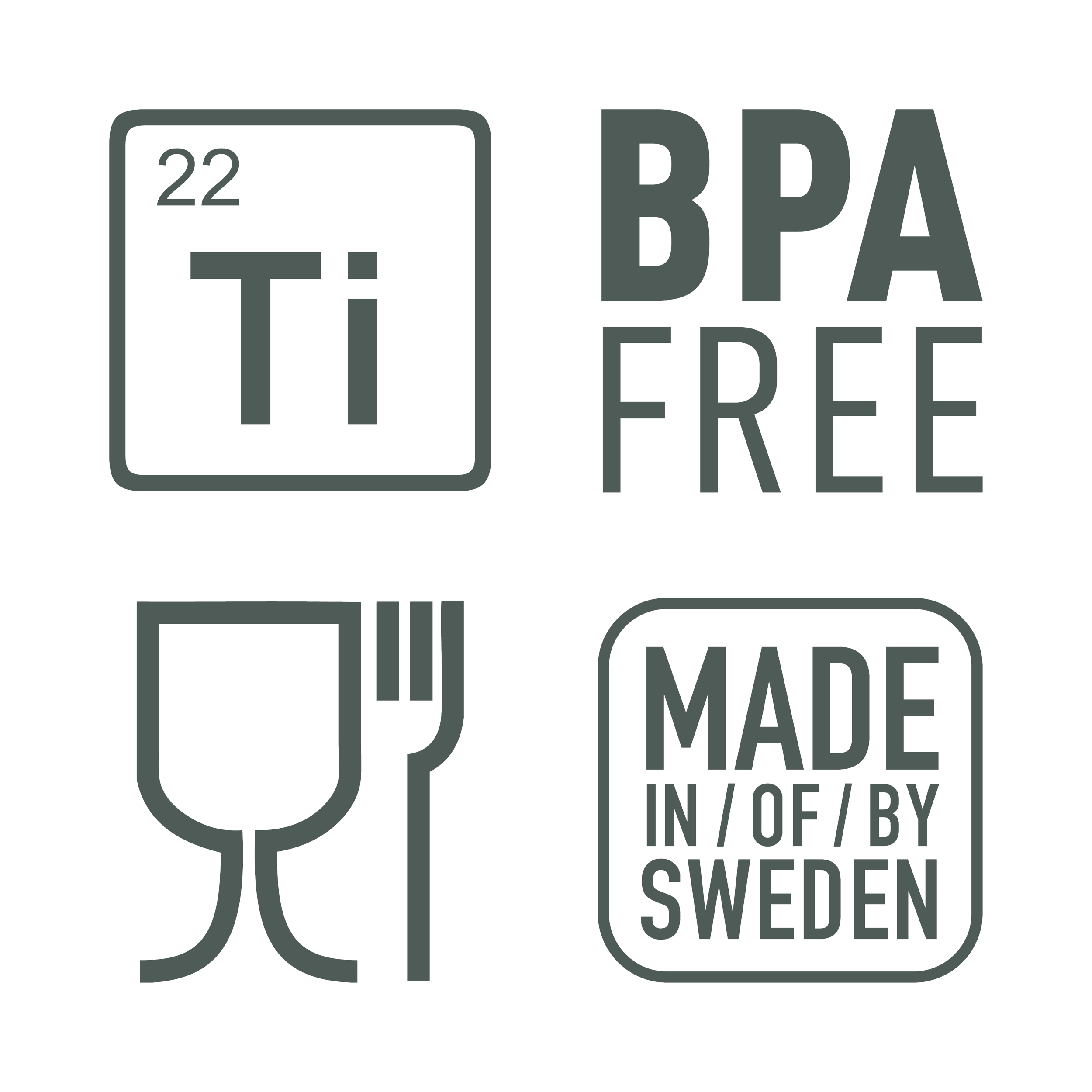 LIGHT MY FIRE, Spork Titanium