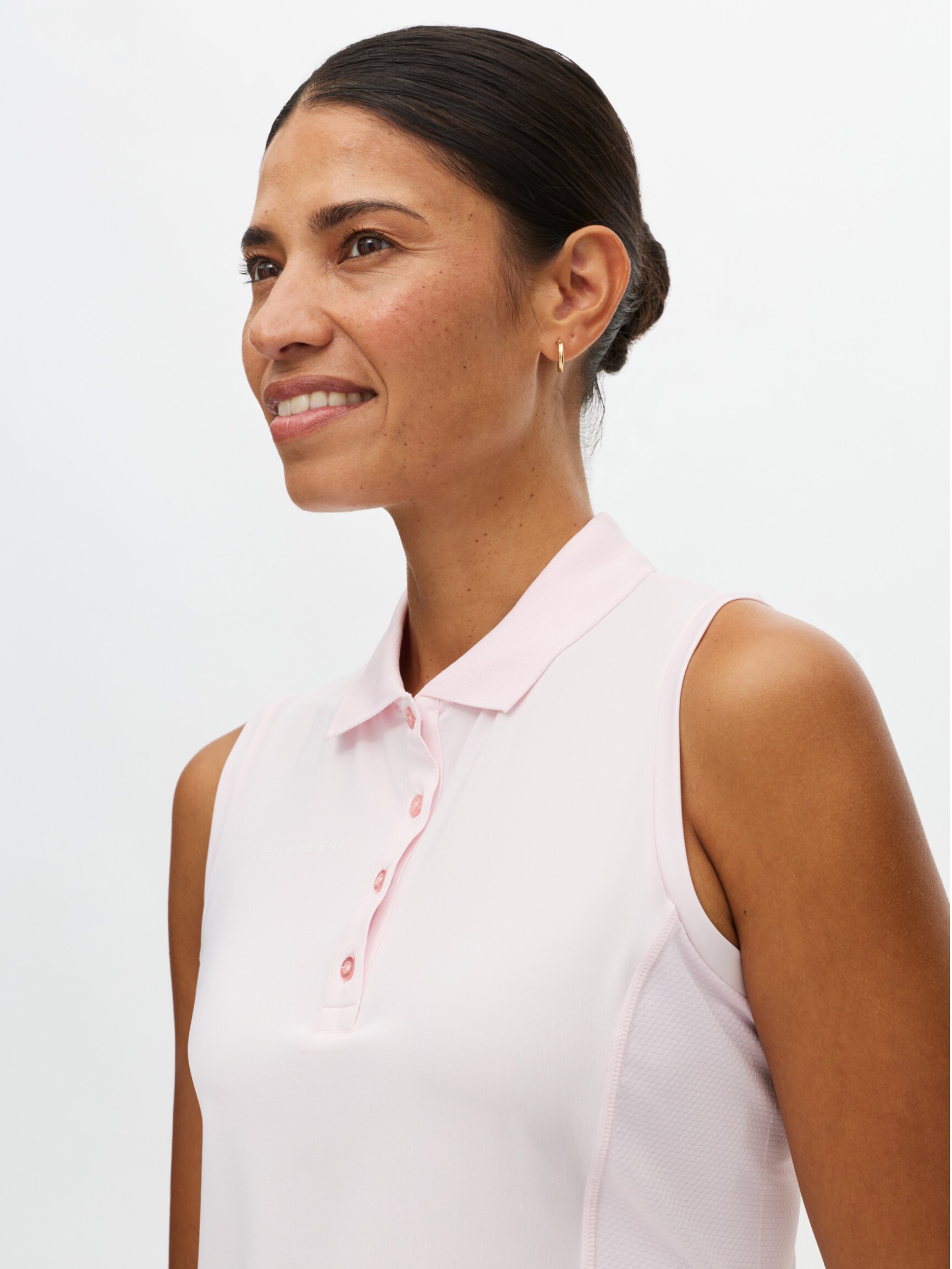 R&Ouml;HNISCH, NICKY SLEEVELESS POLOSHIRT