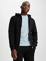 M CORE ZIP HOOD - BLACK Model01 Small1x1