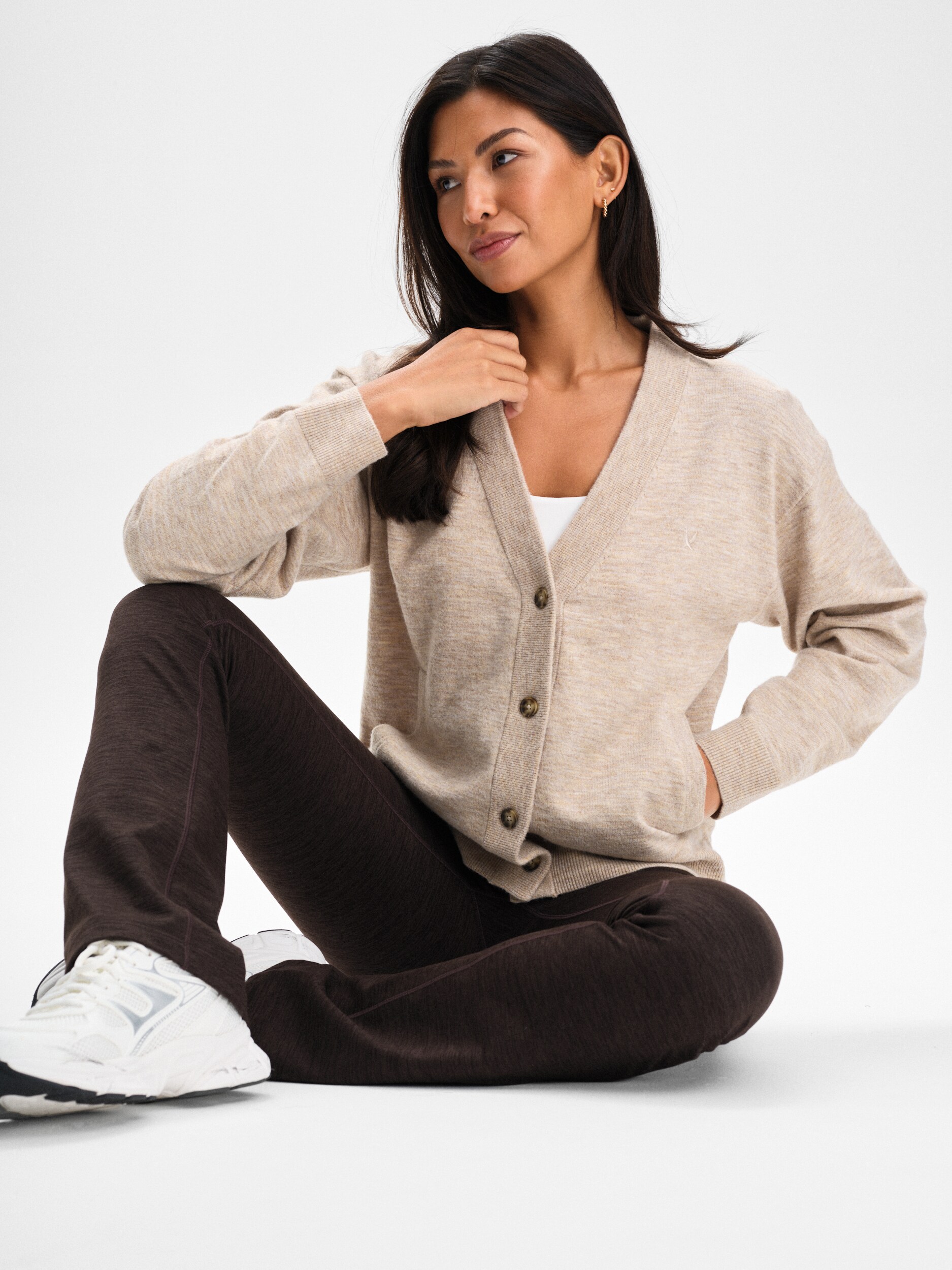 SOC, W KNITTED CARDIGAN