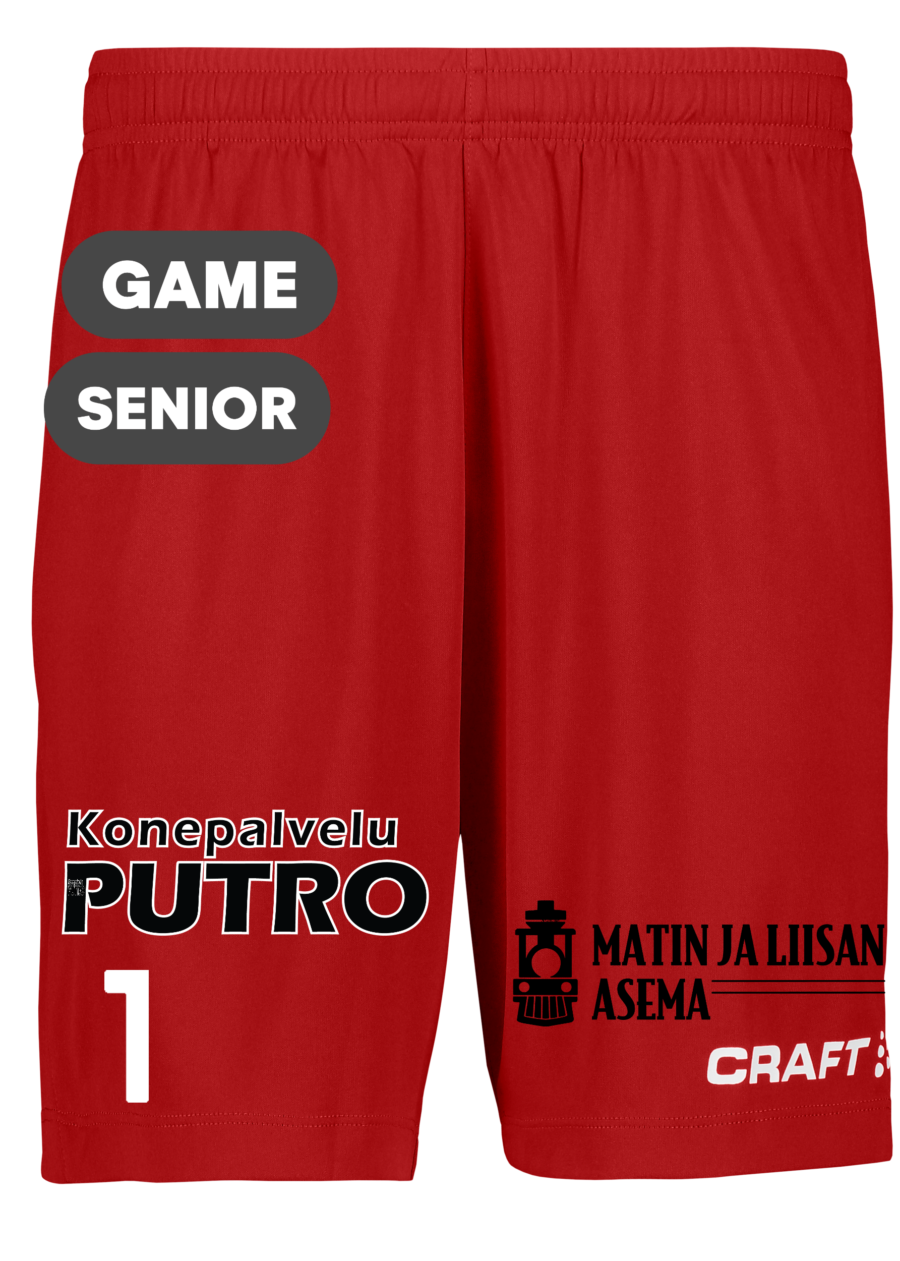 
CRAFT, 
Squad Go Short, 
Detail 1
