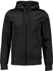 Basic Active Hoody Fz - Black Standard Small1x1