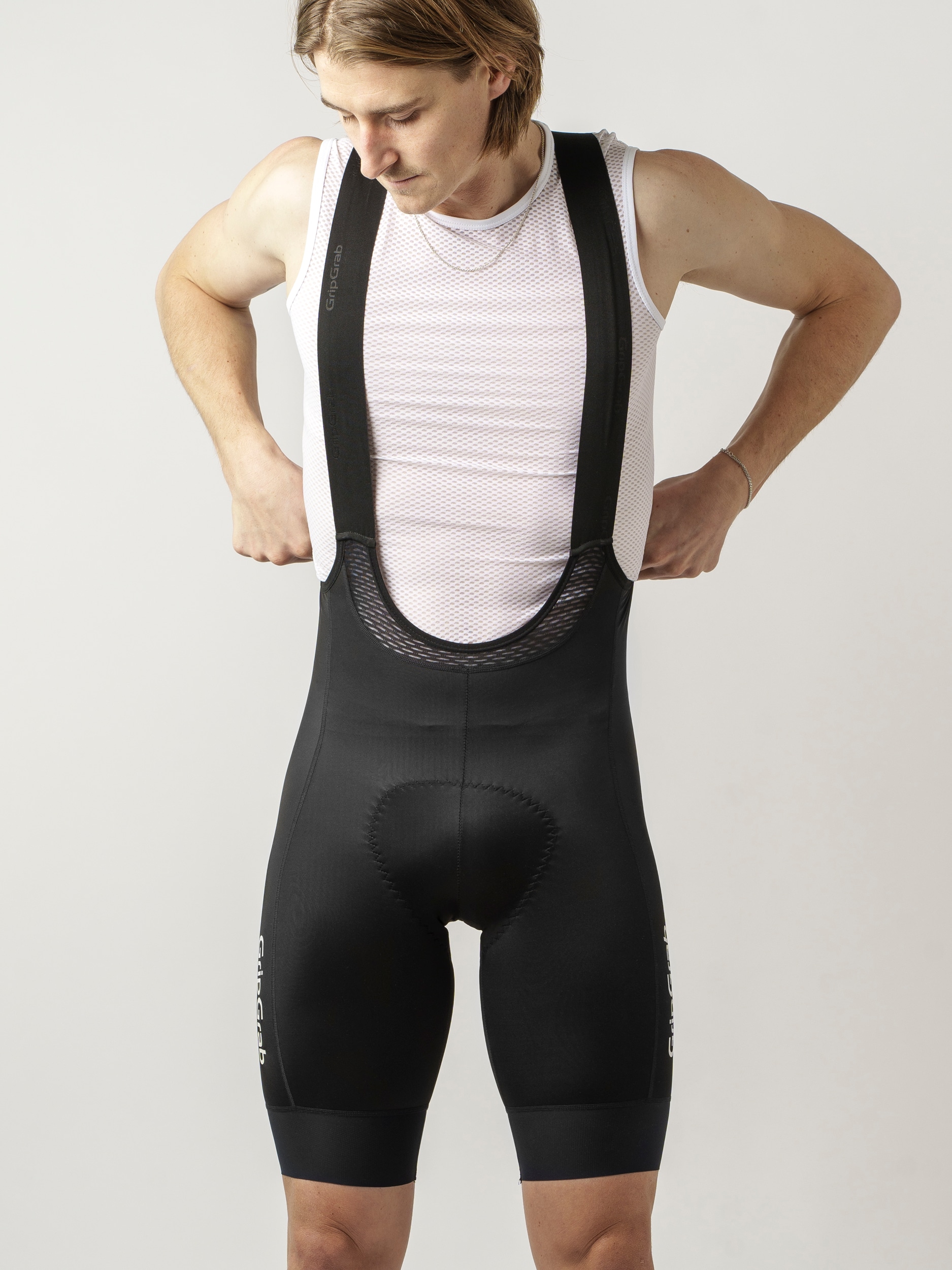 
GRIPGRAB, 
M PACR BIB SHORTS, 
Detail 1
