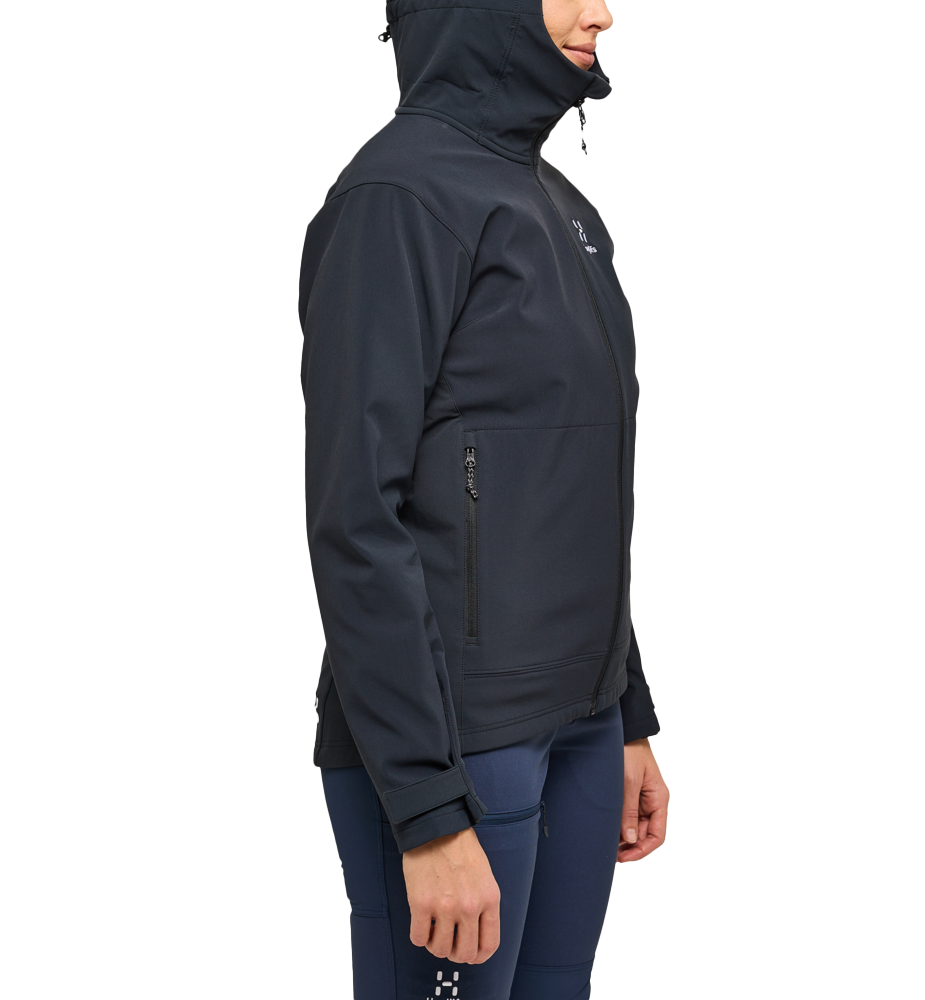 HAGL&Ouml;FS, CHILLY SOFTSHELL HOOD WOMEN