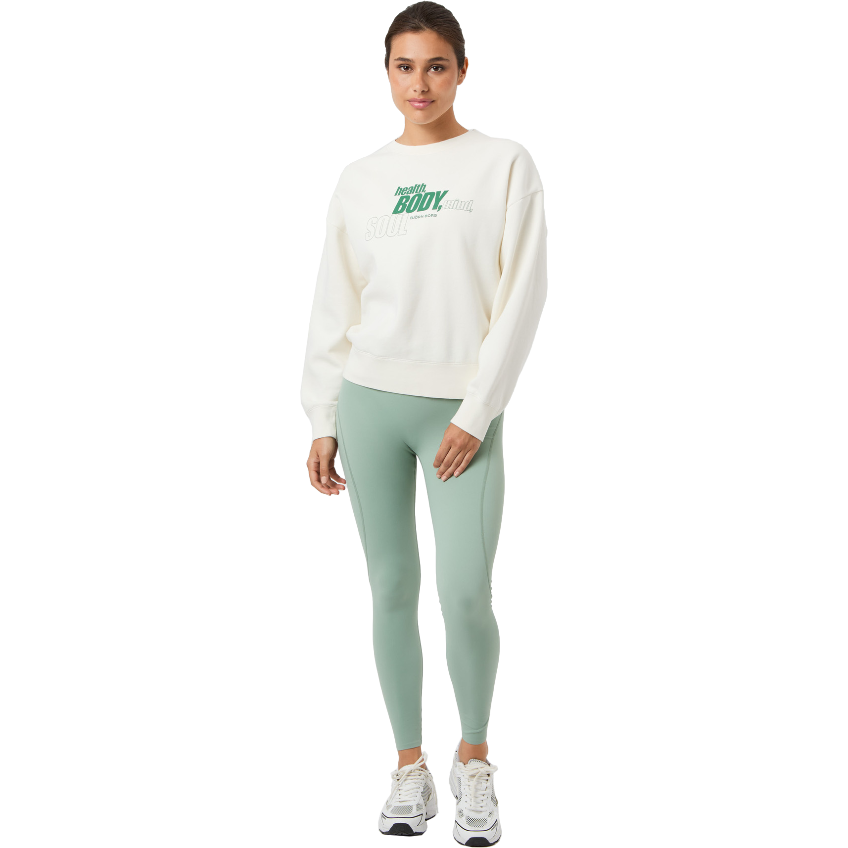 BJ&Ouml;RN BORG, W Borg Boyfriend Sweatshirt