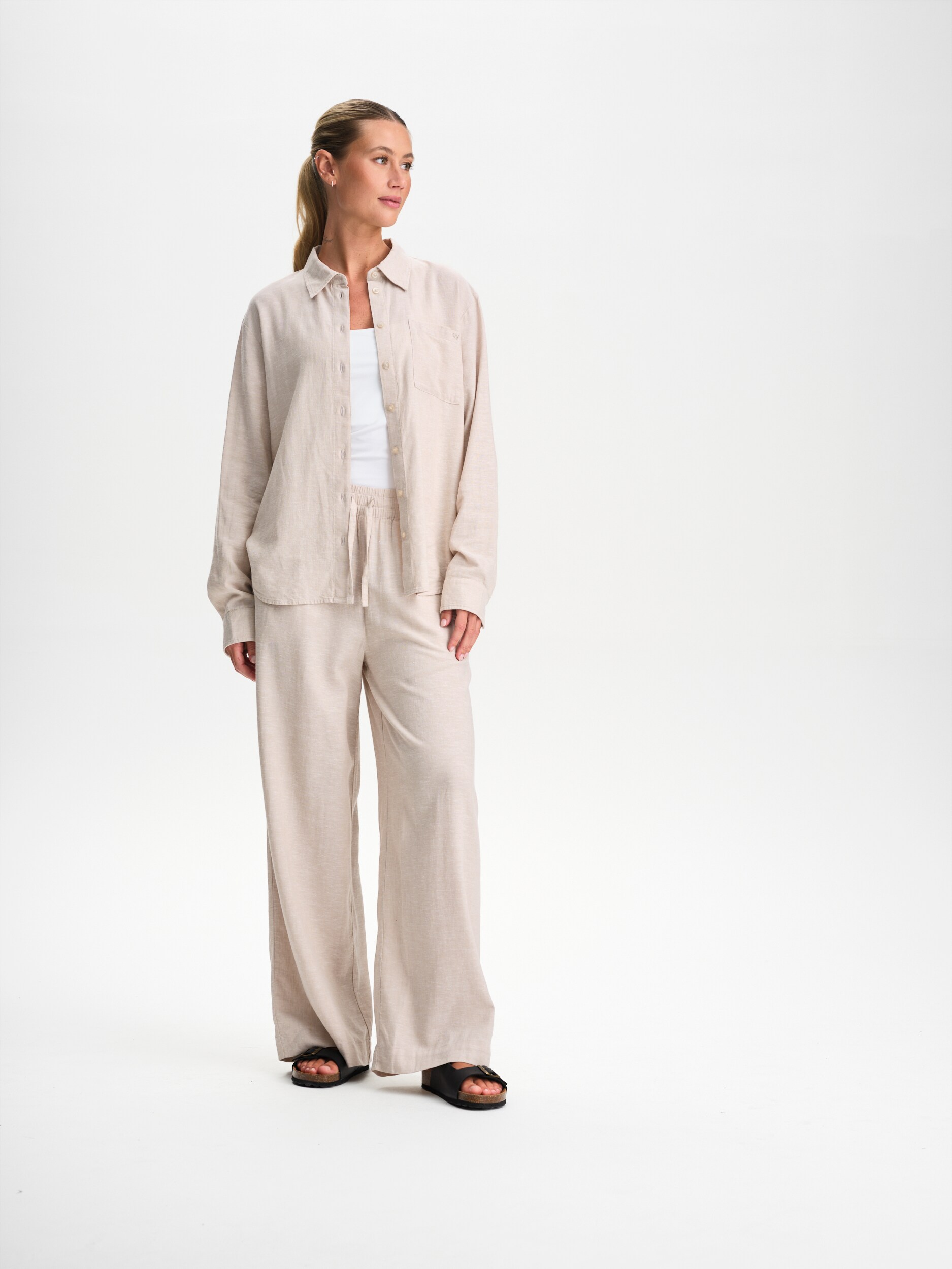 RACE MARINE, W SEA SIDE LINEN PANT