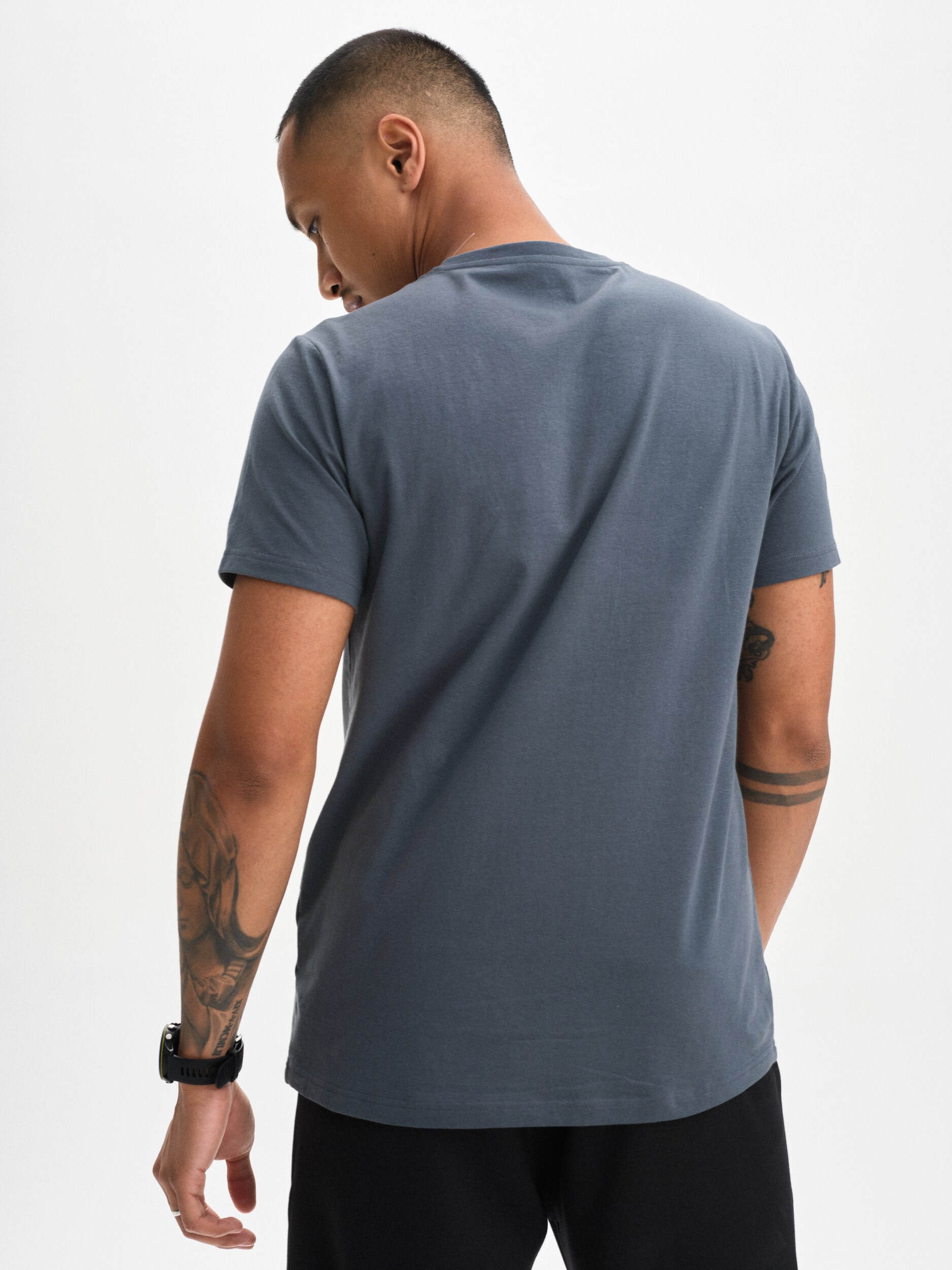 SOC, M SLIM FIT V-NECK TEE