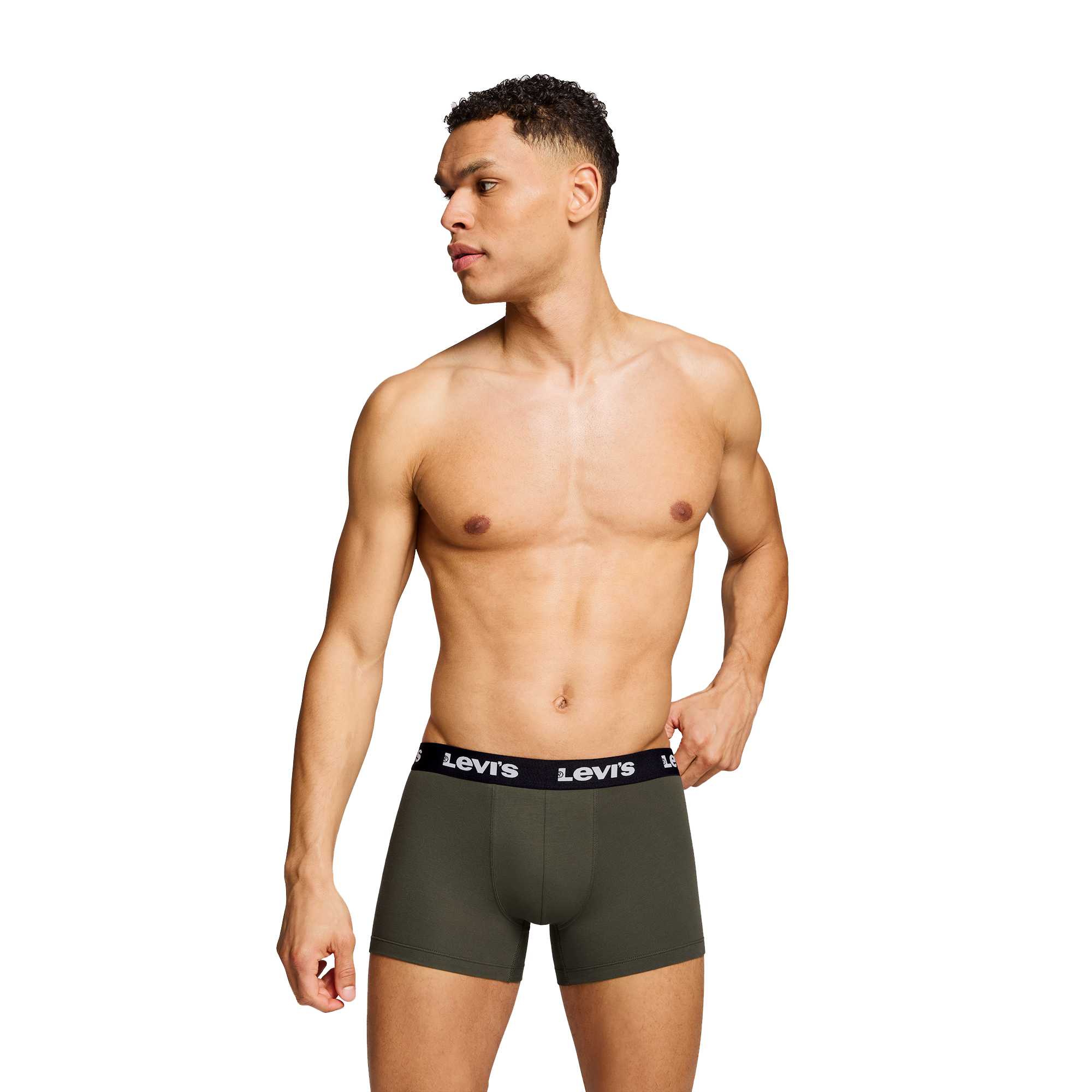 LEVI&acute;S, M REPEAT LOGO BOXER BRIEF 2P