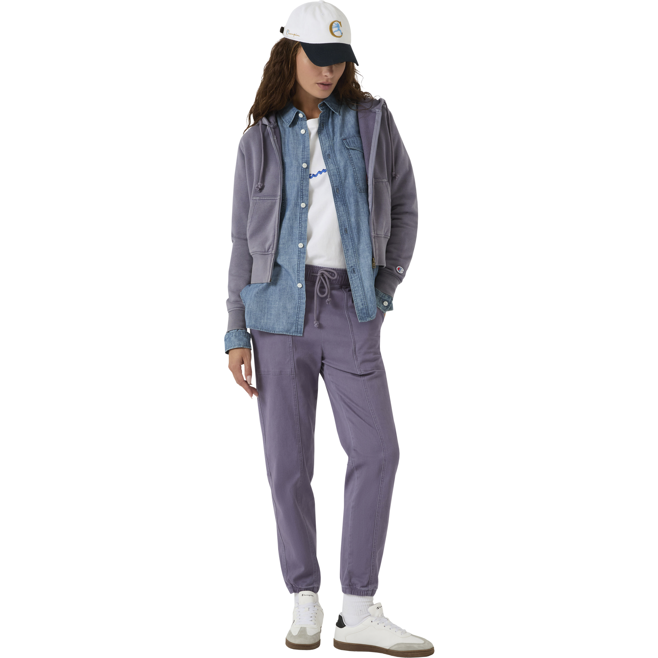 CHAMPION, W Full Zip Hoodie Sweatshirt