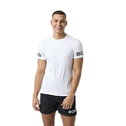 M Borg T-Shirt - Brilliant White Model01 Small1x1