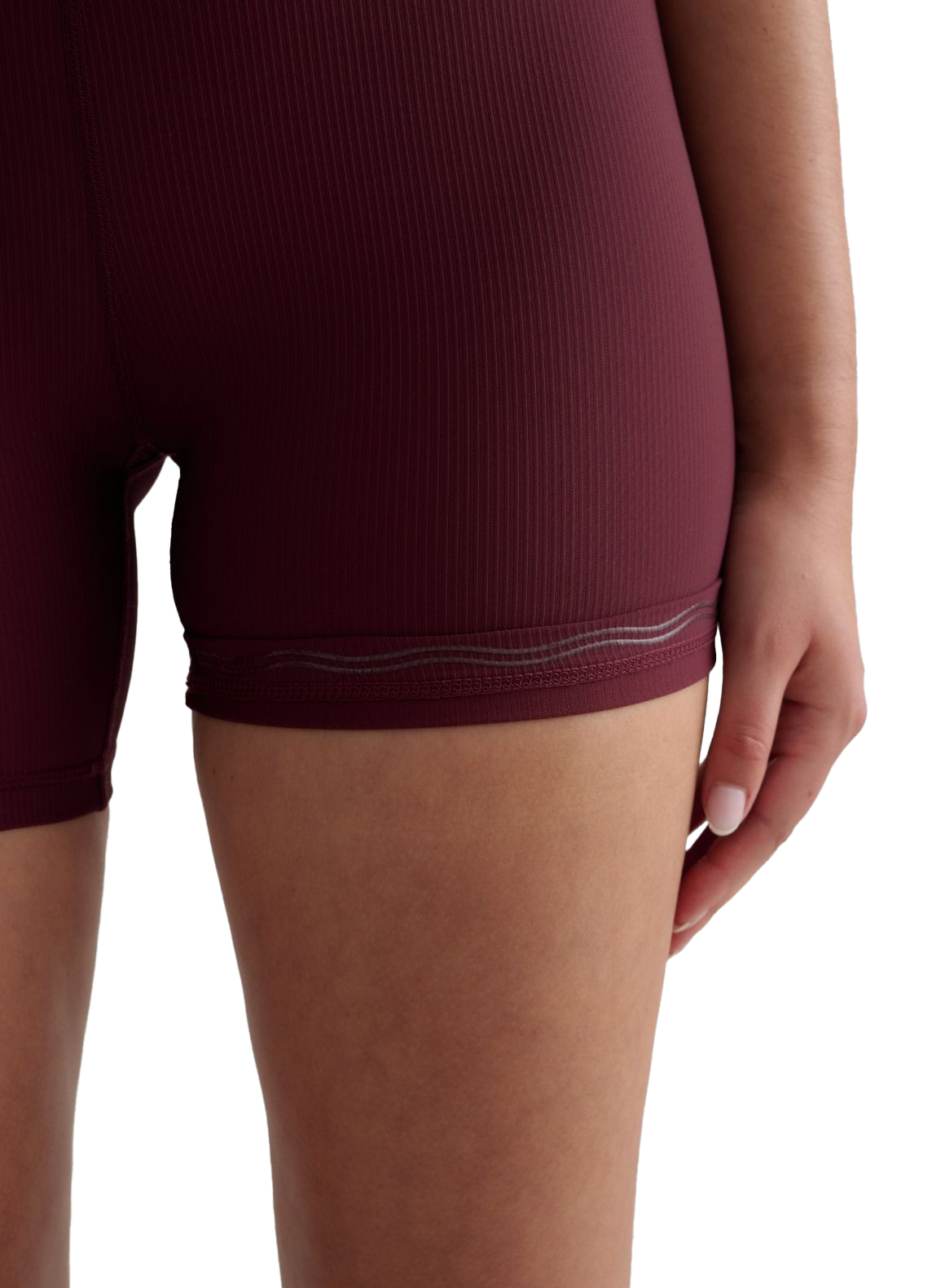 AIM&acute;N, Ribbed Performance Midi Biker Shorts