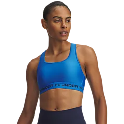 Ua Crossback Mid Bra - Blue Atlantis Model01 Small1x1