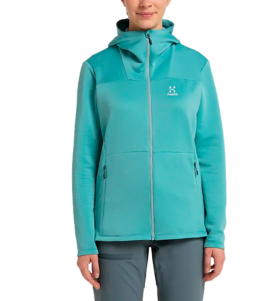 709407101101 HAGLÖFS  WILLOW MID HOOD WOMEN 709407101101 HAGLÖFS WILLOW MID HOOD WOMEN  Model01 Detail