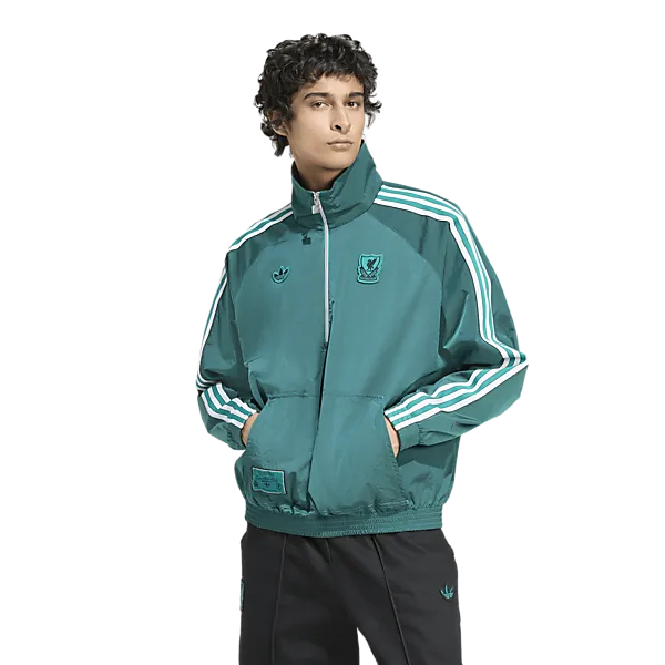 ADIDAS ORIGINALS Куртка Liverpool FC Icons с полумолнией до половины